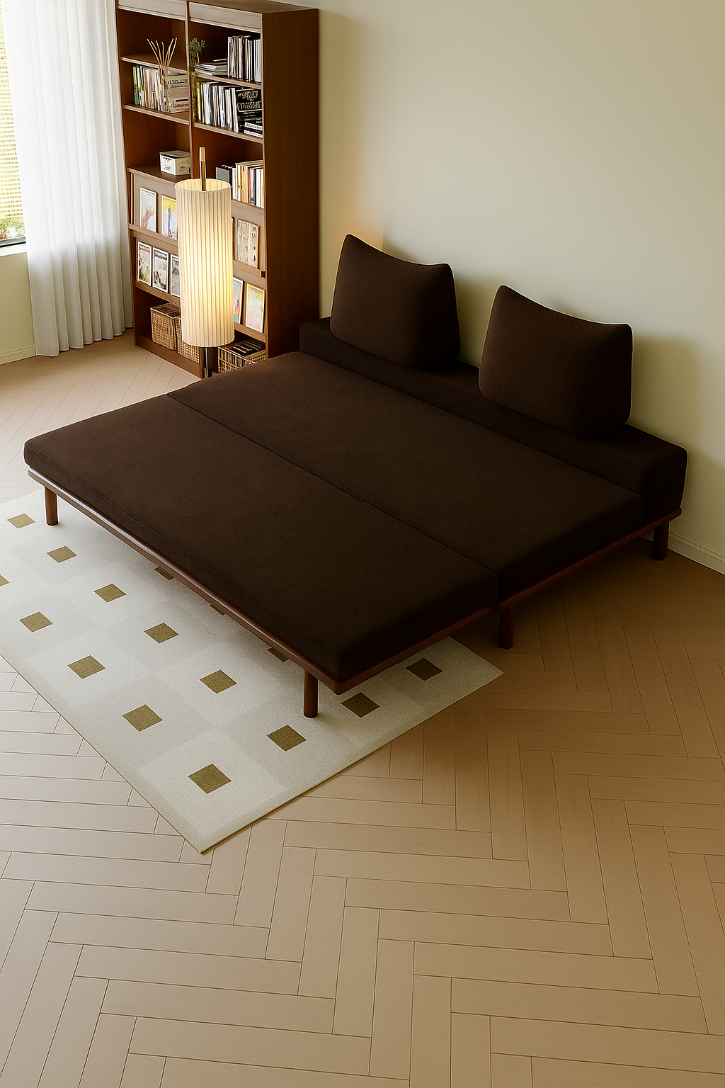 Guest Bed (Sofa to Bed )(Mattress Included)