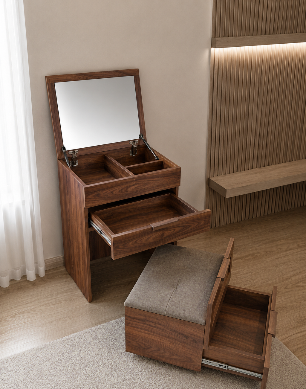 Compact Dressing Table