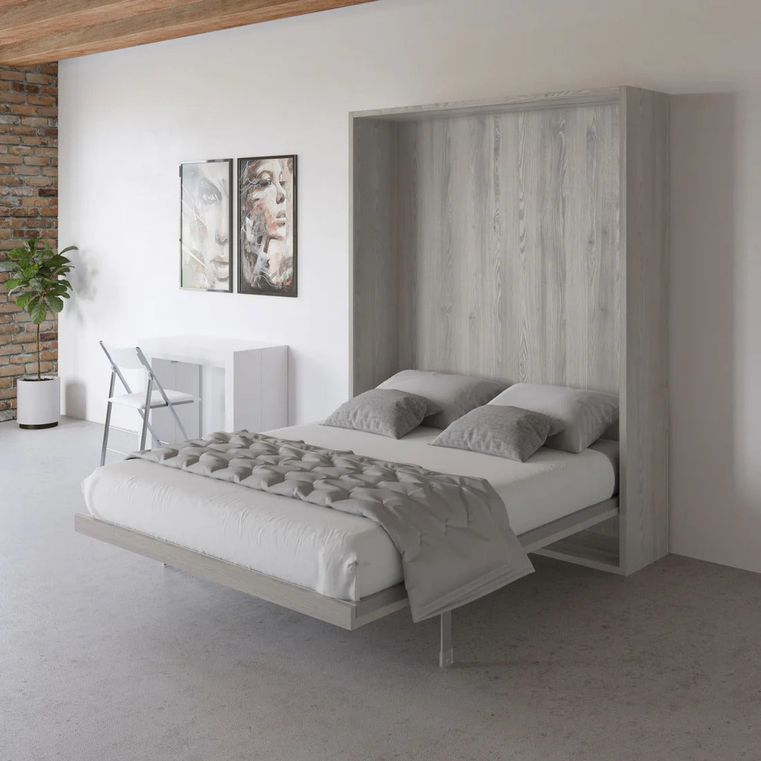 Moon - Compact Wall Bed Queen Size